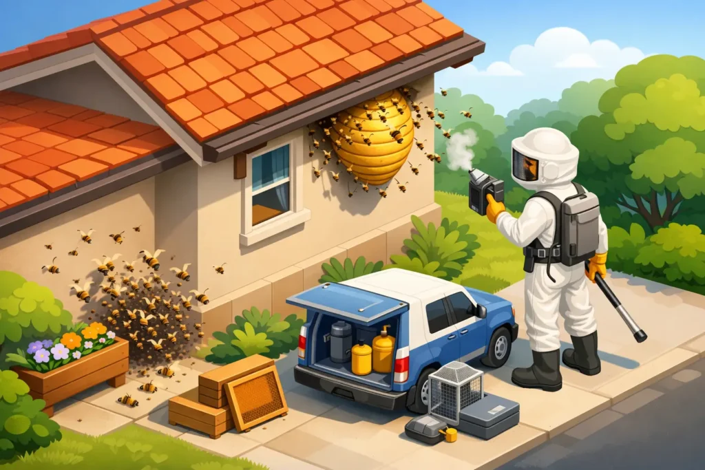 Bee Removal Service for Home: What to Expect