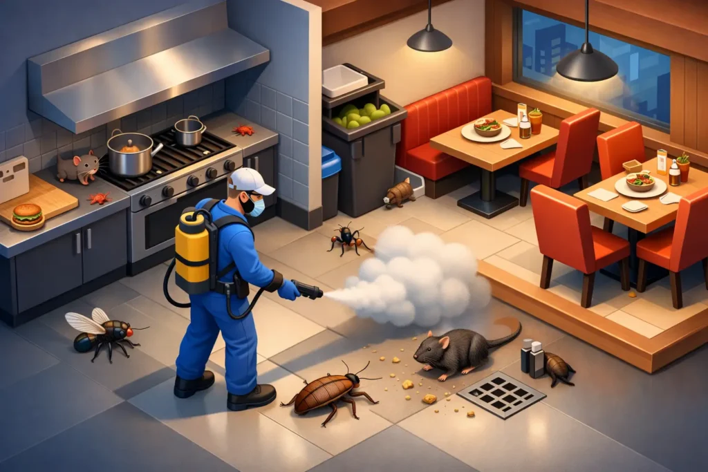 Commercial Pest Control for Restaurants