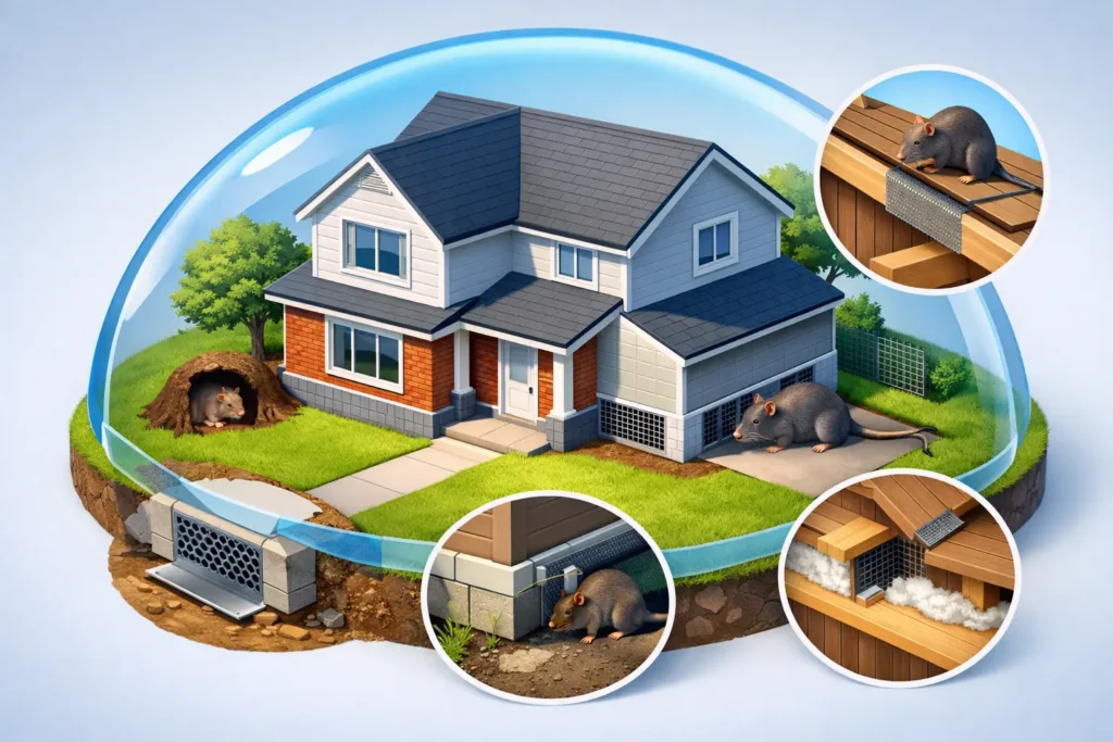 Rodent Exclusion for Homes That Lasts