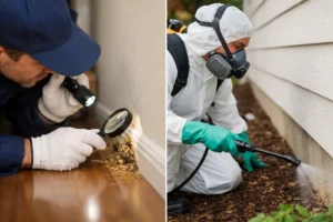 Termite Inspection Versus Treatment: What Comes First?