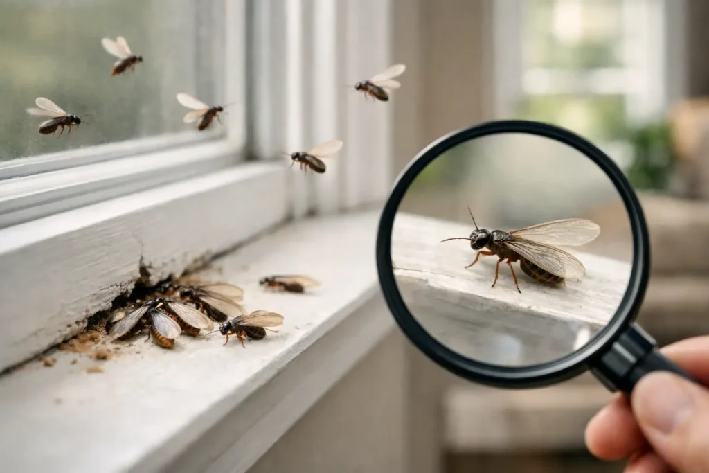 How to Identify Termite Swarmers in Your Home