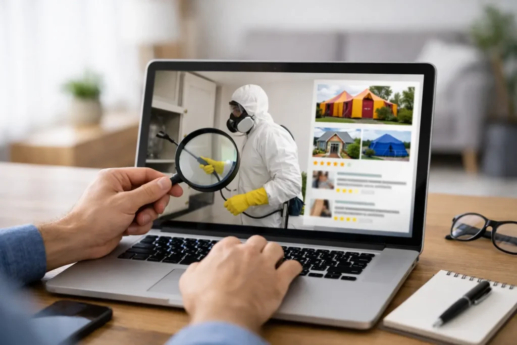 How to Read Fumigation Company Reviews Before You Hire