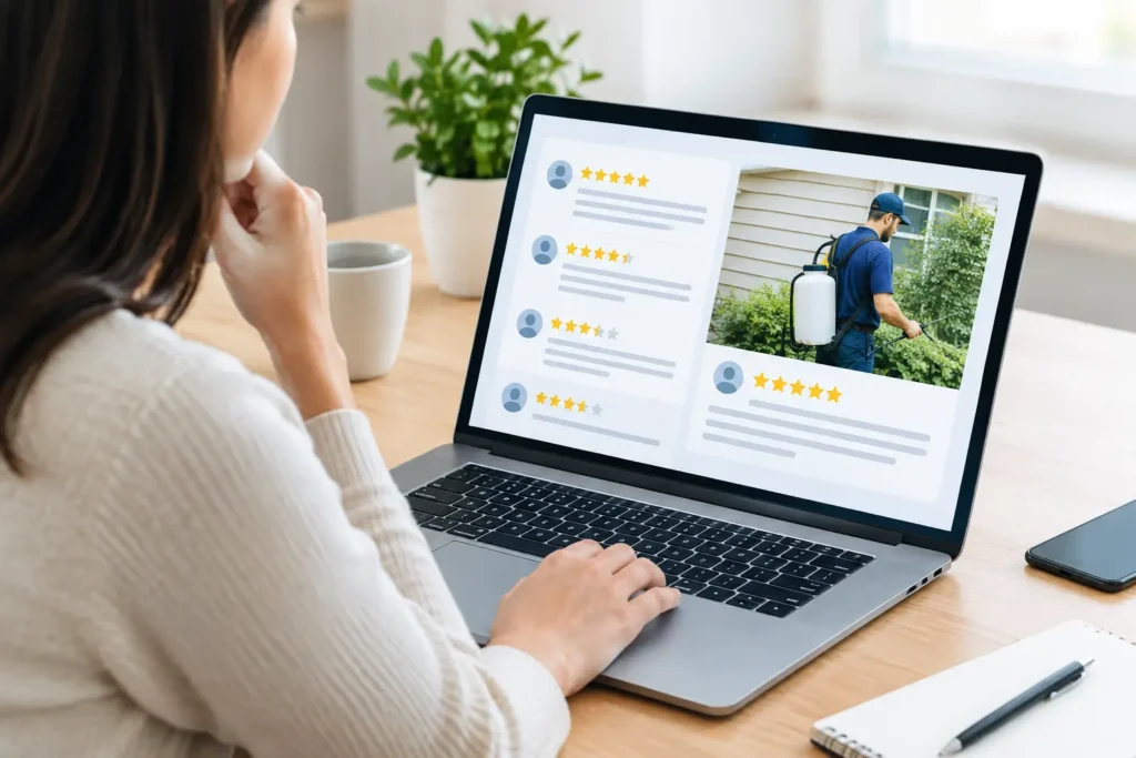 How to Read Termite Company Reviews Wisely