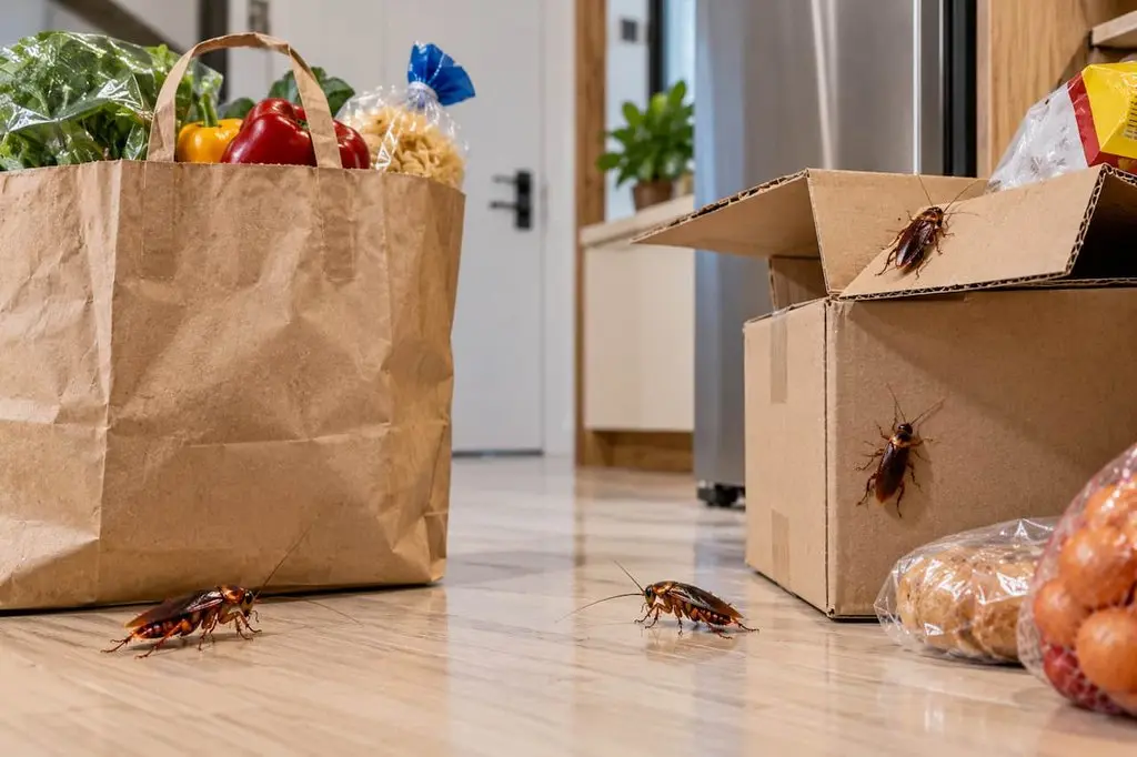 cockroaches appear in clean apartments
