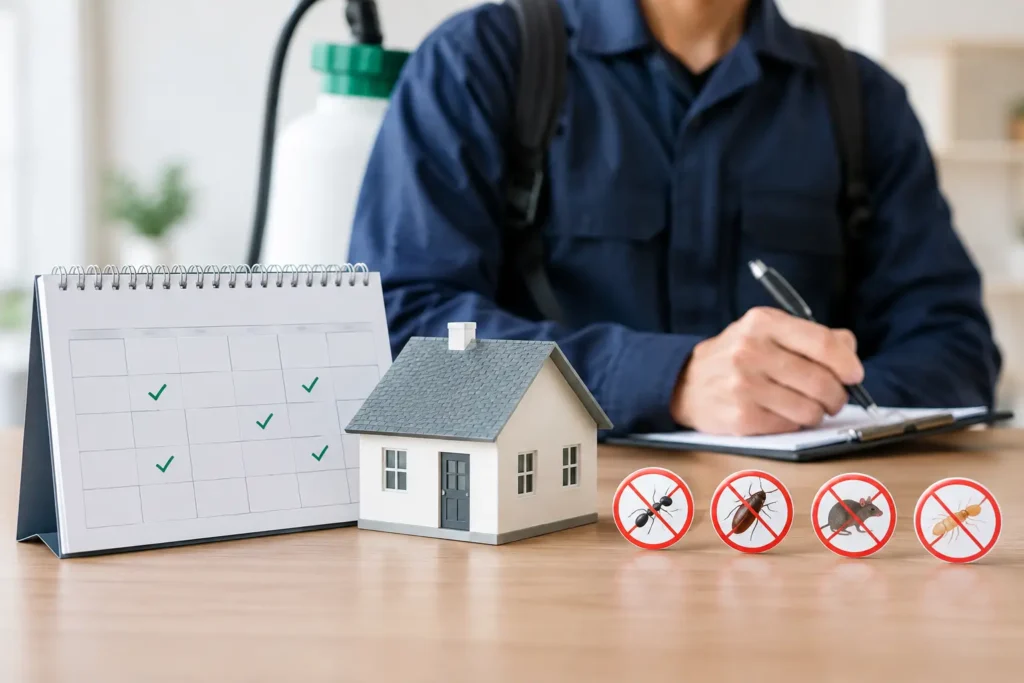 Quarterly Versus Monthly Pest Control Plans